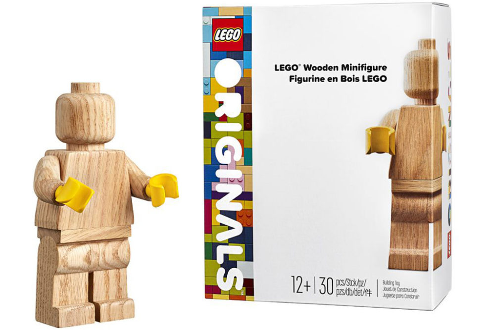 Lego Wooden Minifigure