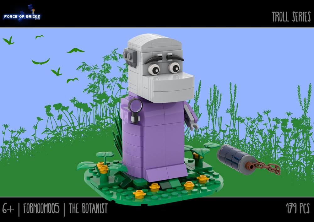 Lego The Botanist (Hemulen) (fobmoom005) | Force of Bricks