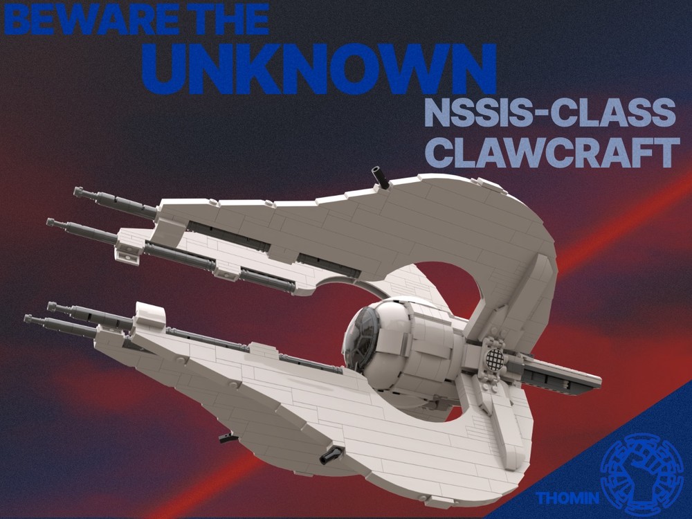 Lego Nssis-Class Clawcraft (white)