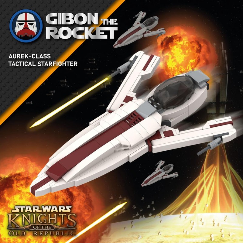 Lego Aurek-Class Tactical Strikefighter (KOTOR)