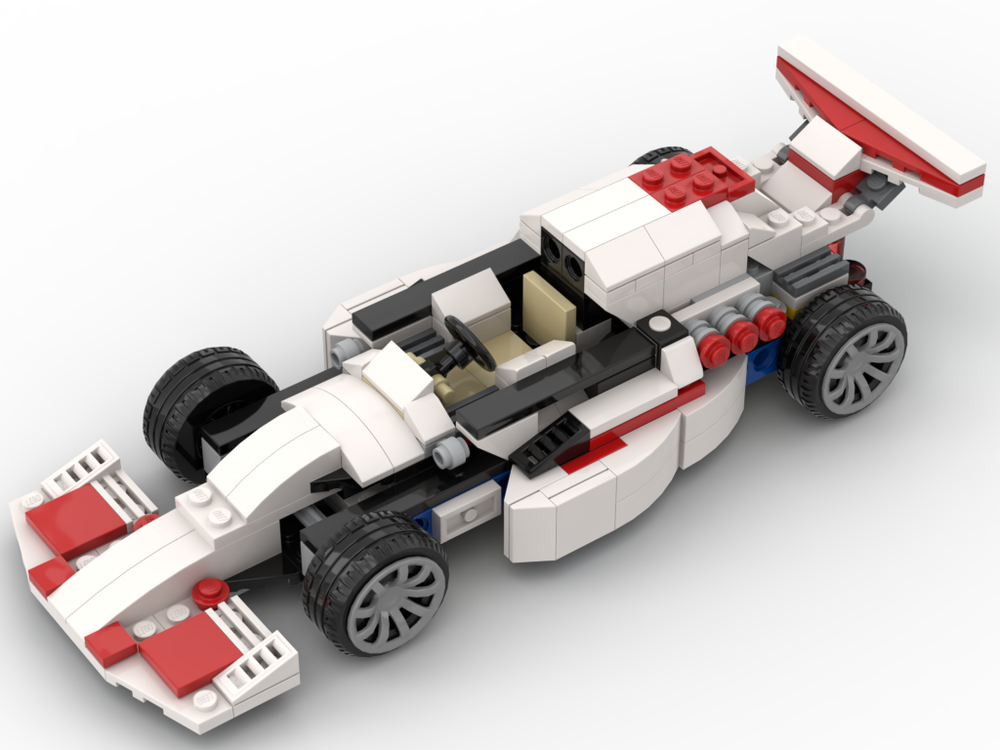 Lego 31006 Red Formula Racer