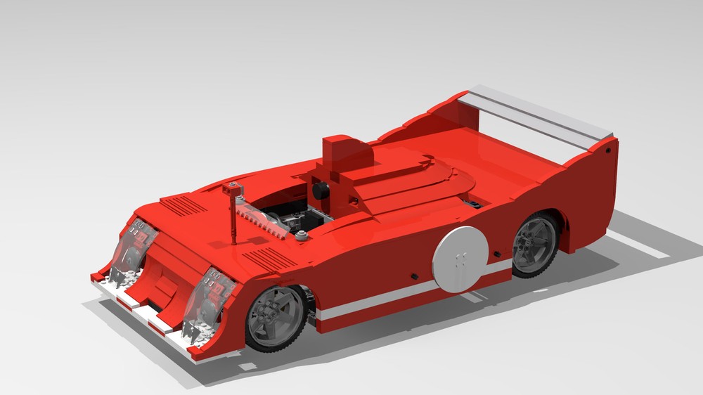 Lego Alfa Romeo Tipo 33TT12 "long tail" RC model