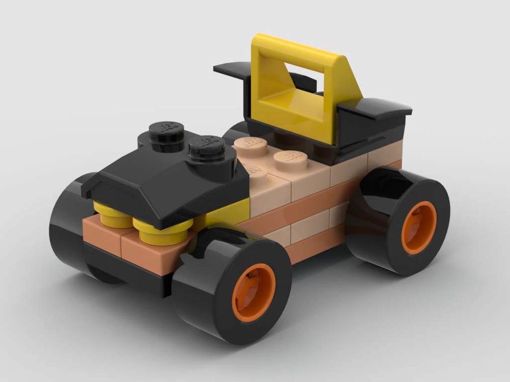 Lego Lightning Streak with Fake Pullback motor