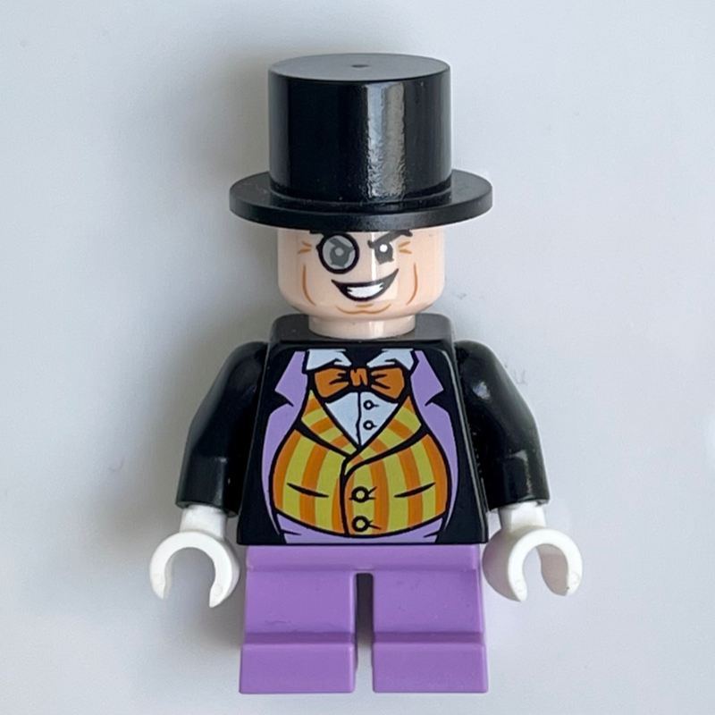Lego The Penguin, Orange and Yellow Striped Vest