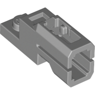 Lego Launcher, Plate Special 1 x 2 with Mini Blaster Square / Light Bluish Gray