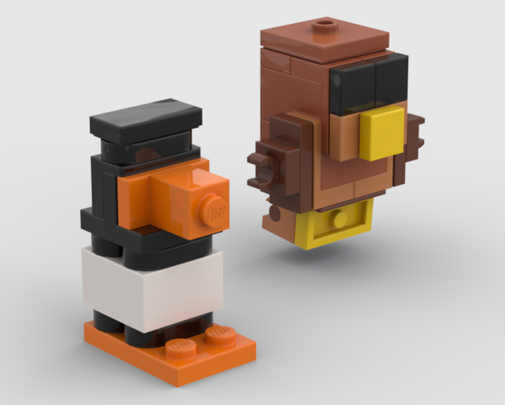 Lego Little penguin and owl