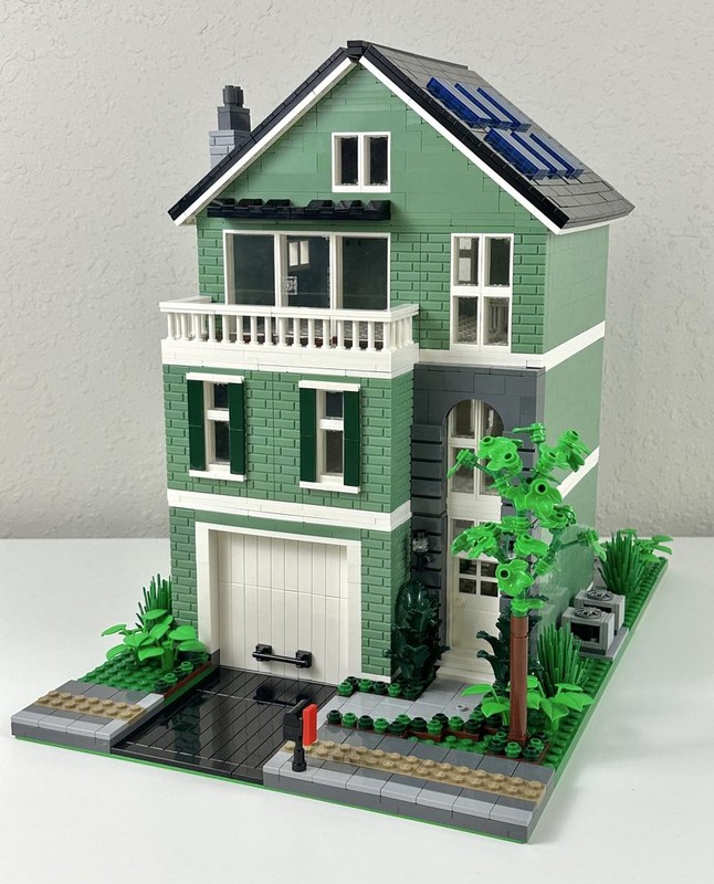 Lego Green Southern Townhouse