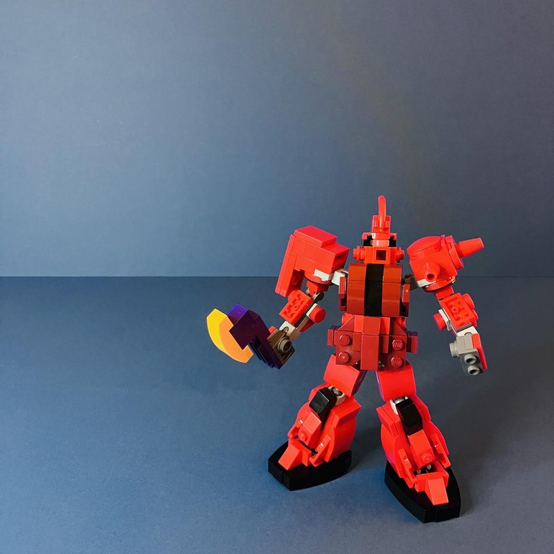 Lego SF-009 Zaku II (Red)