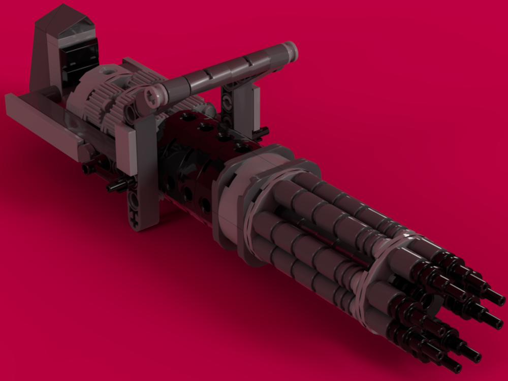 Lego Z-6 Rotary cannon (1/10 scale)