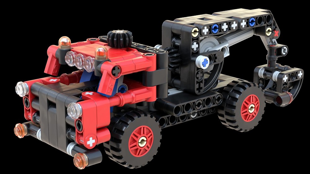 Lego Upgraded Mini Cherry Picker
