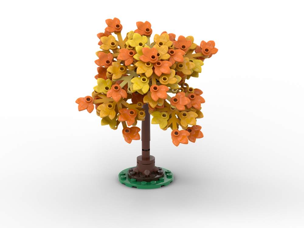 Lego Autumn Trees
