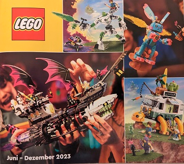 Lego 2023 Large German / Austrian June - December (DE/A f/B.R.- 6460578, DE/A - 6460589, 6460591, 6460593)