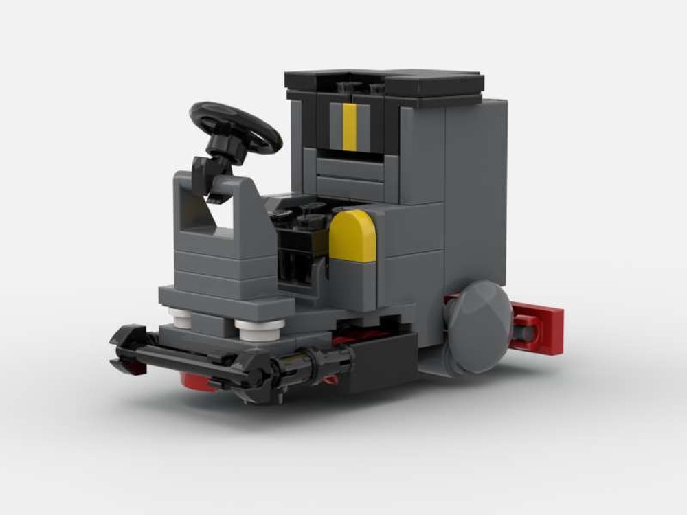 Lego Scrubbing car for City (Karcher b 110 r br+d75