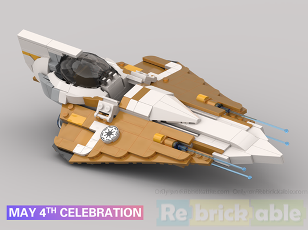 Lego Jocasta Nu's Delta-7B Aethersprite-Class Interceptor