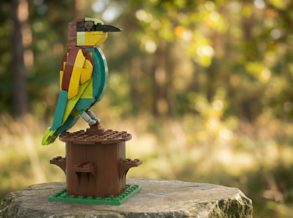 Lego Bee-eater (Merops apiaster)