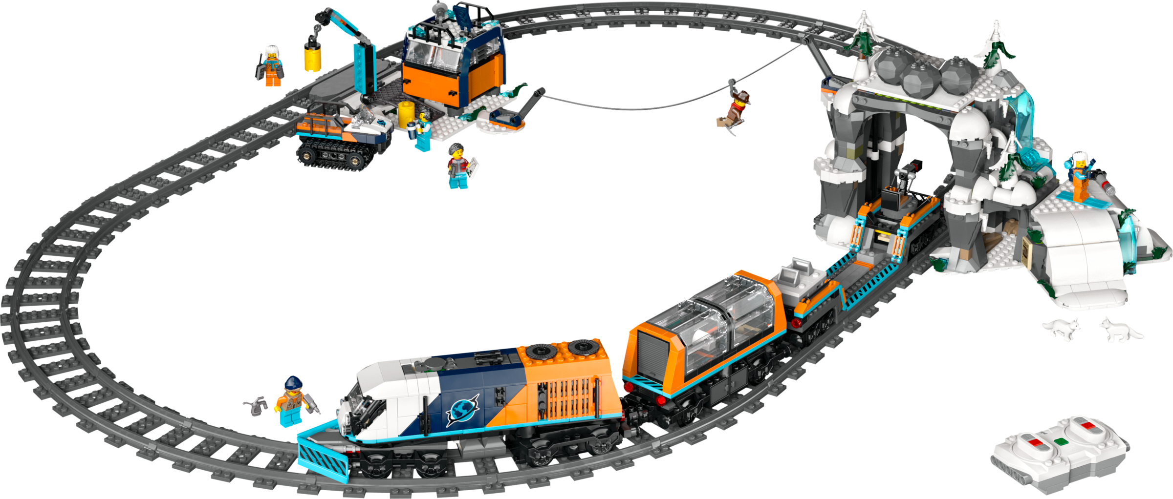 Lego Explorers' Arctic Polar Express Train