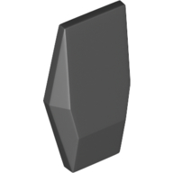 Lego Large Figure Armor Plate, Small / Black