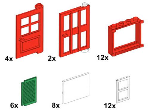 Lego Windows and Doors