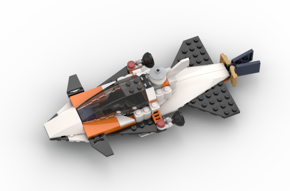 Lego 60224 [freemium] Mars Dolphin Shuttle 2153