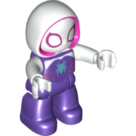 Lego Duplo Figure Gwen Stacy / Ghost-Spider / Dark Purple