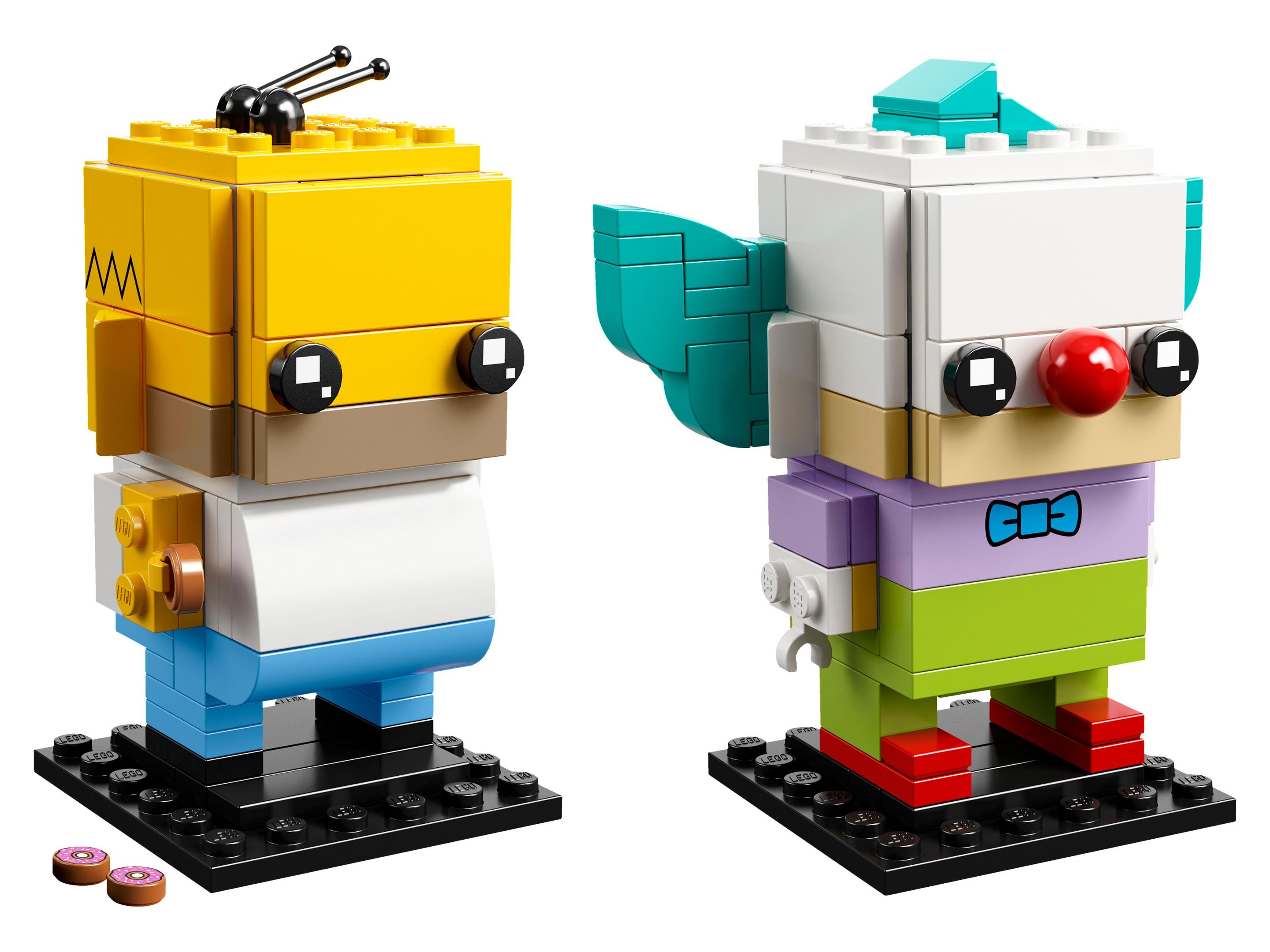 Lego Homer Simpson & Krusty the Clown