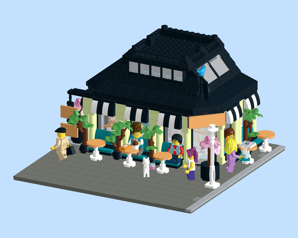 Lego Croissant Café