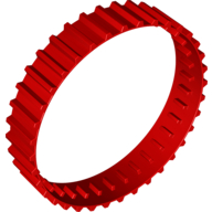Lego Technic Tread Large [36 Links] / Red