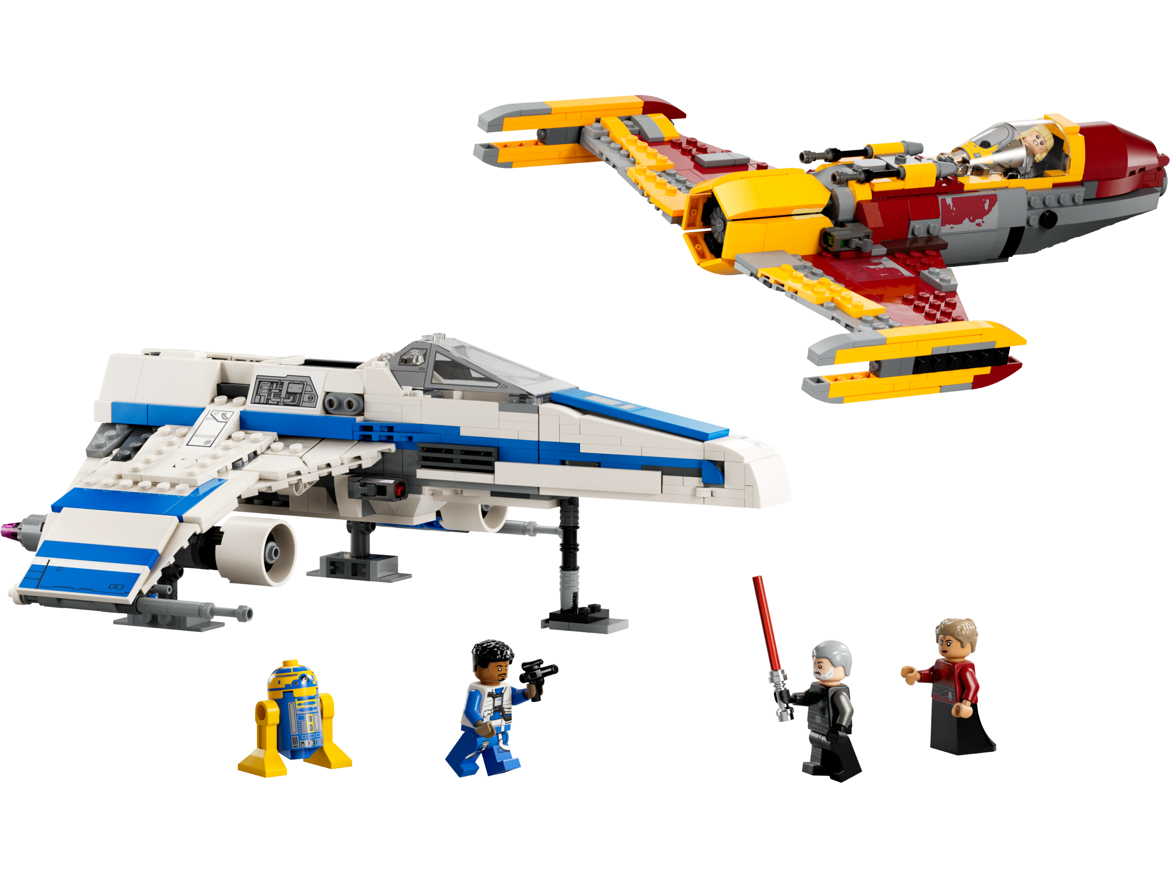 Lego New Republic E-Wing vs. Shin Hati’s Starfighter