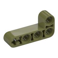 Lego Technic Beam 2 x 4 L-Shape Thick / Olive Green