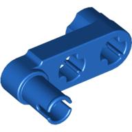 Lego Technic Beam 3 x 0.5 Liftarm with Boss and Pin / Crank / Blue