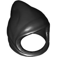 Lego Hood / Cowl / Farmer's Cap / Black