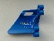 Lego Technic, Panel Fairing #23 Large Short, Small Hole, Side B with 'FedEx' Pattern on Inside (Sticker) - Set 8461