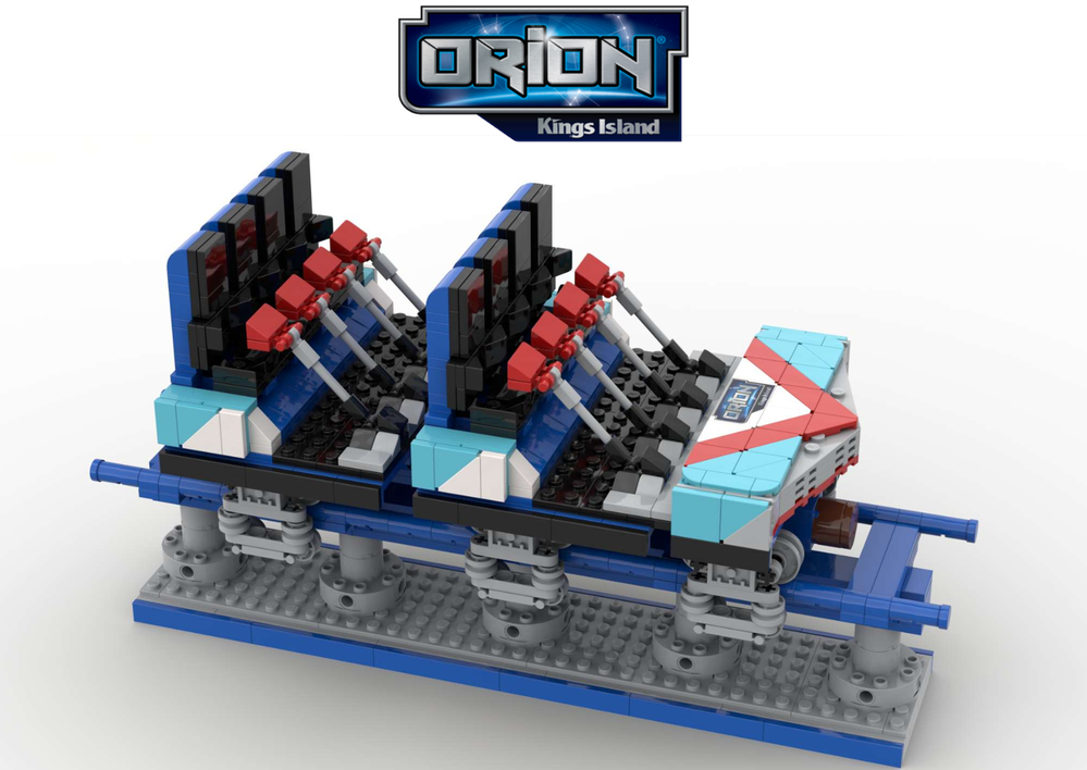 Lego Roller coaster - ORION - Kings Island