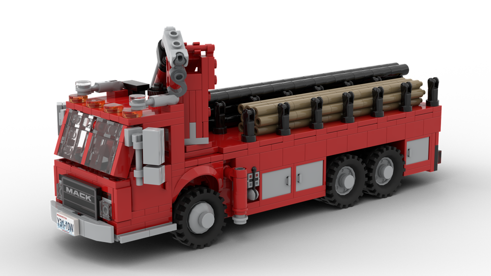 Lego Mack LR Flatbed Water Tanker