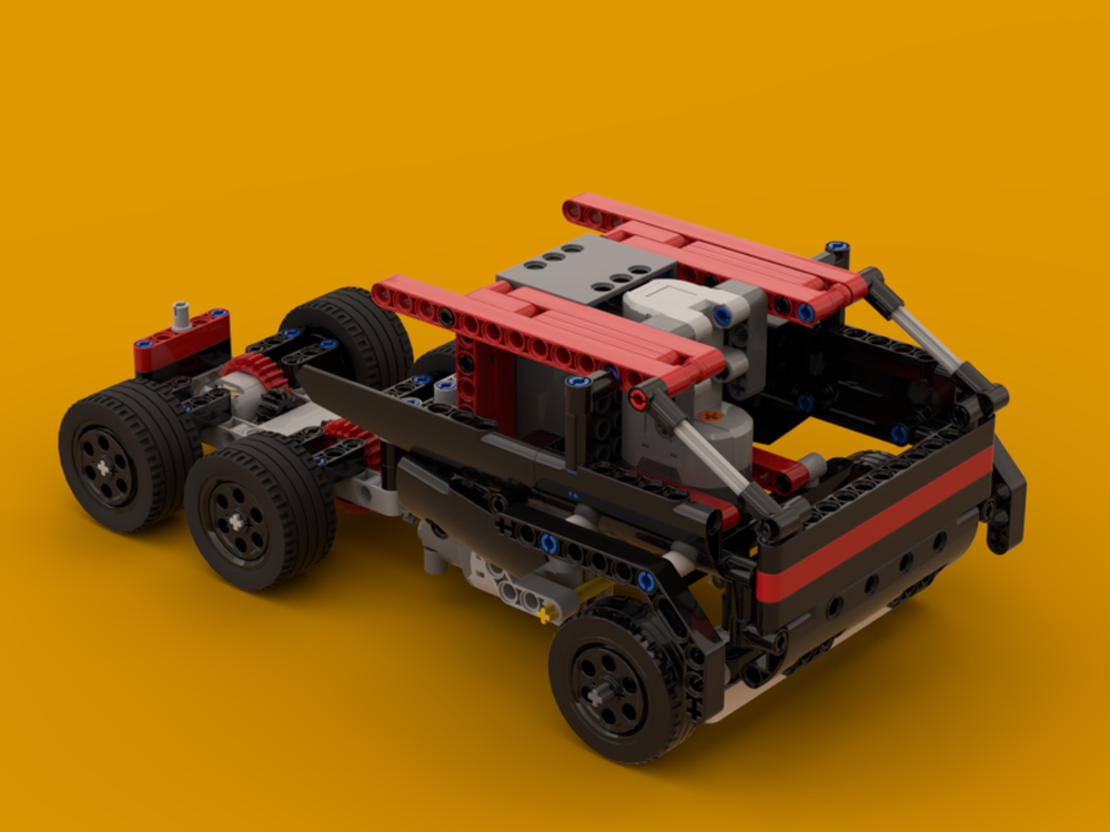 Lego futuristic truck