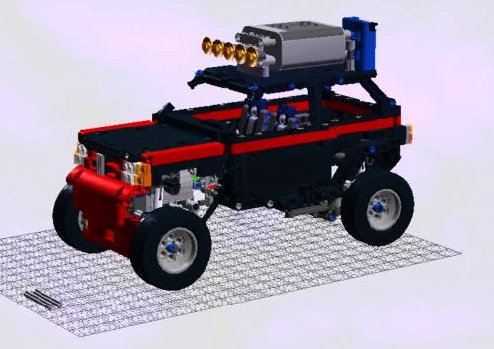Lego Fiat Uno Baja