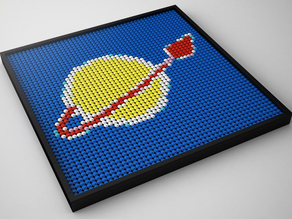 Lego Classic Space Mosaic