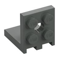 Lego Bracket 2 x 2 - 2 x 2 / Dark Gray