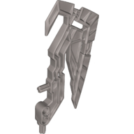 Lego Large Figure Weapon Axe, Skull Warrior / Flat Silver