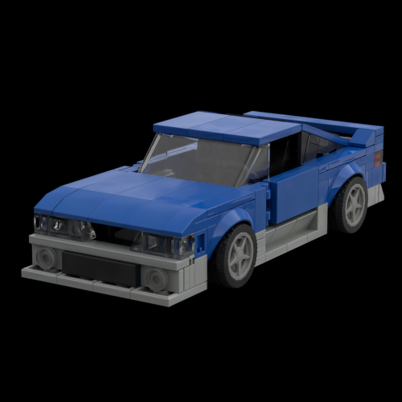 Lego 1993 foxbody hatchback gt
