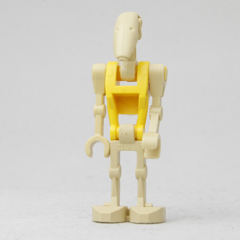 Lego Battle Droid Commander, One Bent Arm, One Straight Arm, Yellow Torso