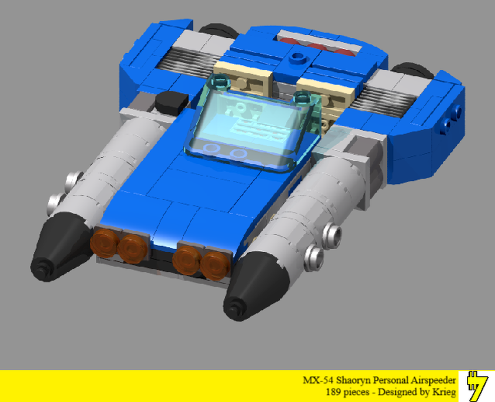 Lego MX-54 Shaoryn Personal Airspeeder