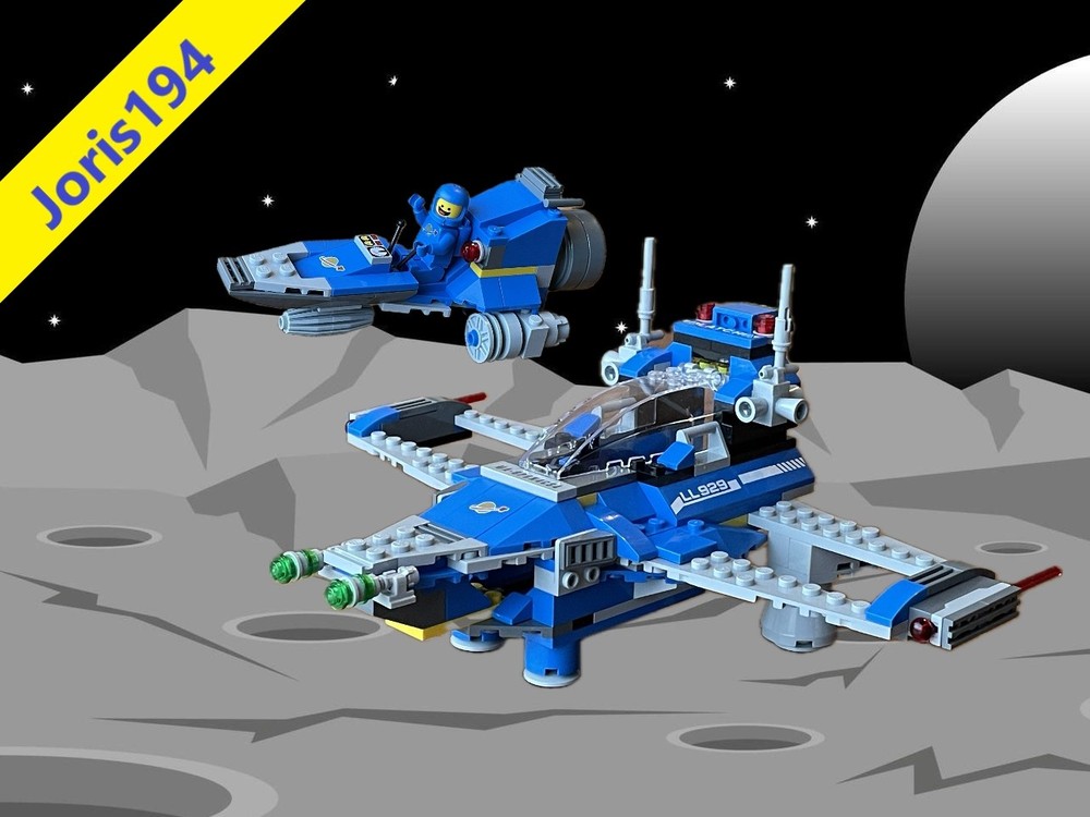 Lego Cosmic Cruiser 6890 Revamped