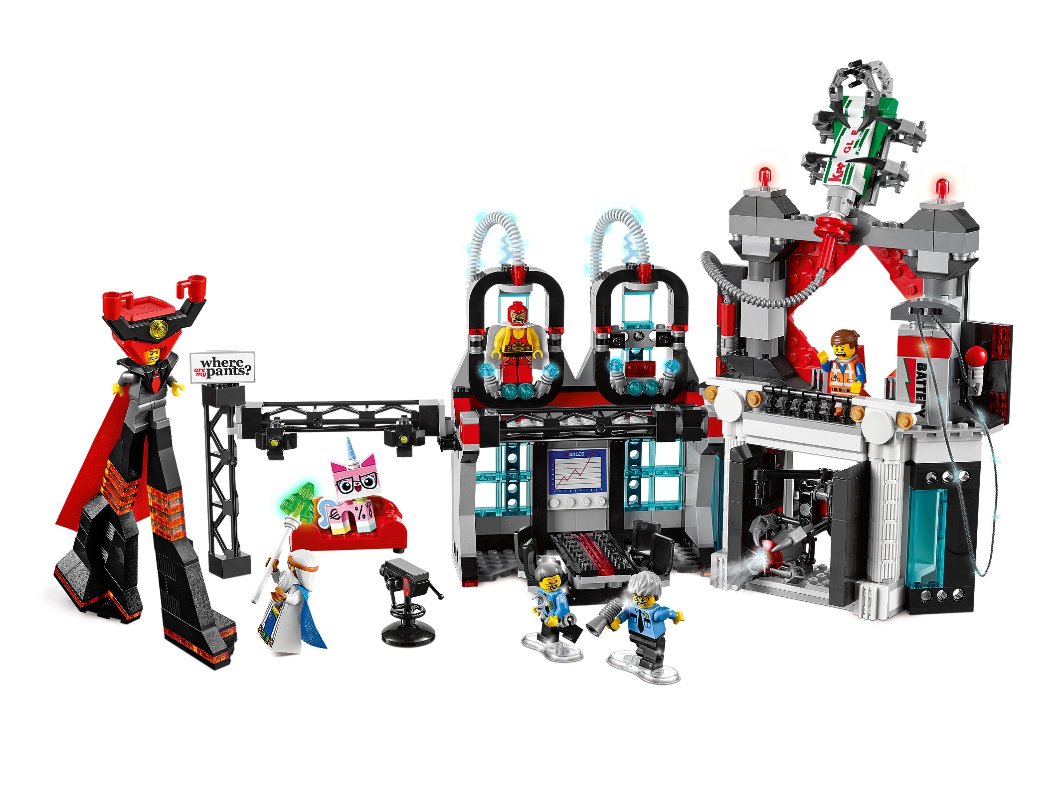 Lego Lord Business' Evil Lair