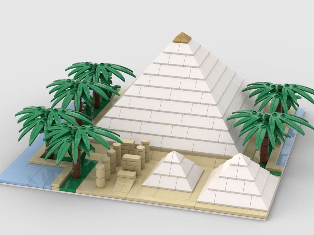 Lego Pyramids of Giza