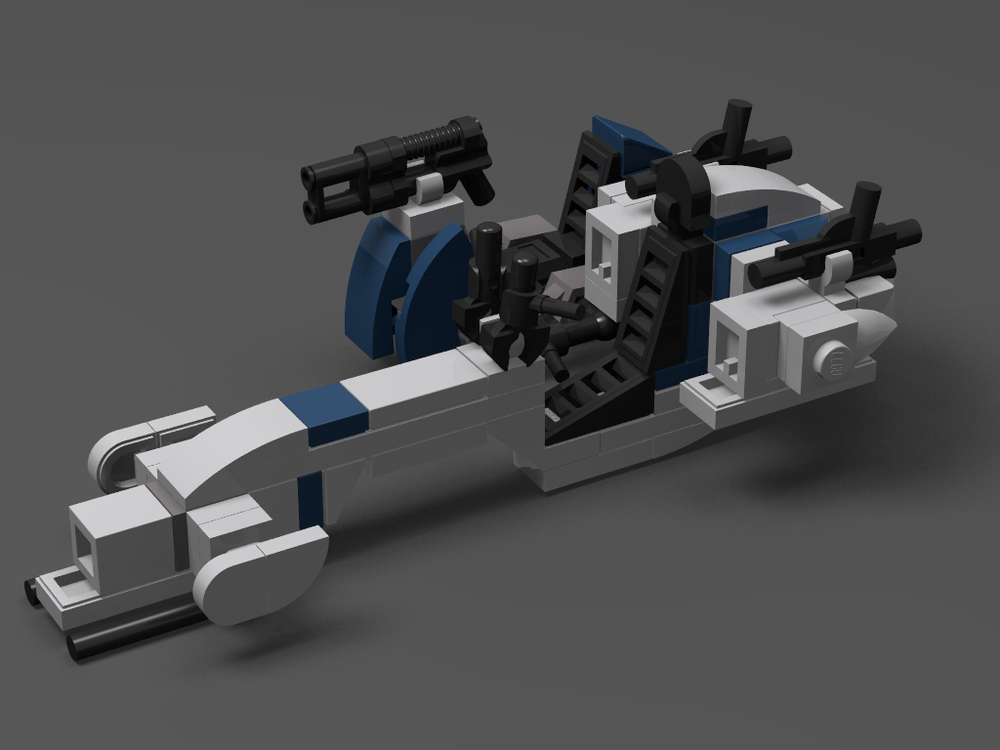 Lego BARC speeder with an additinional carriege