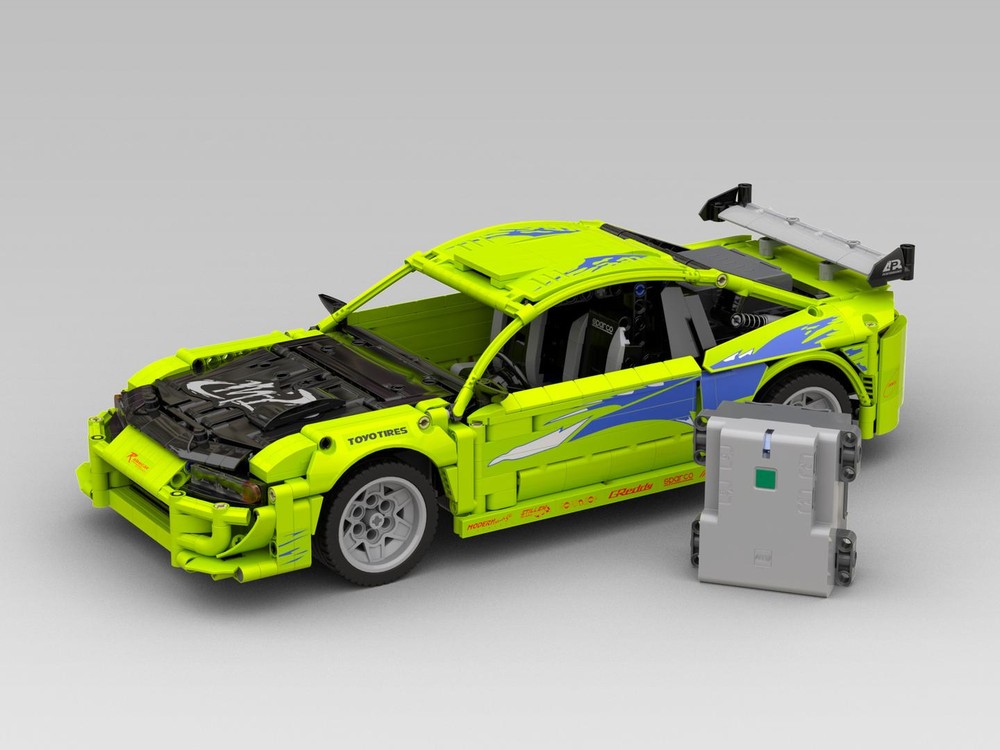 Lego Brian's Mitsubishi Eclipse (1:12) Fast and Furious [RC]