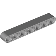Lego Technic Beam 1 x 7 Thick / Light Bluish Gray
