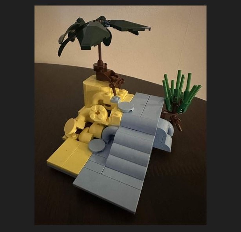 Lego Tropical Beach MOC