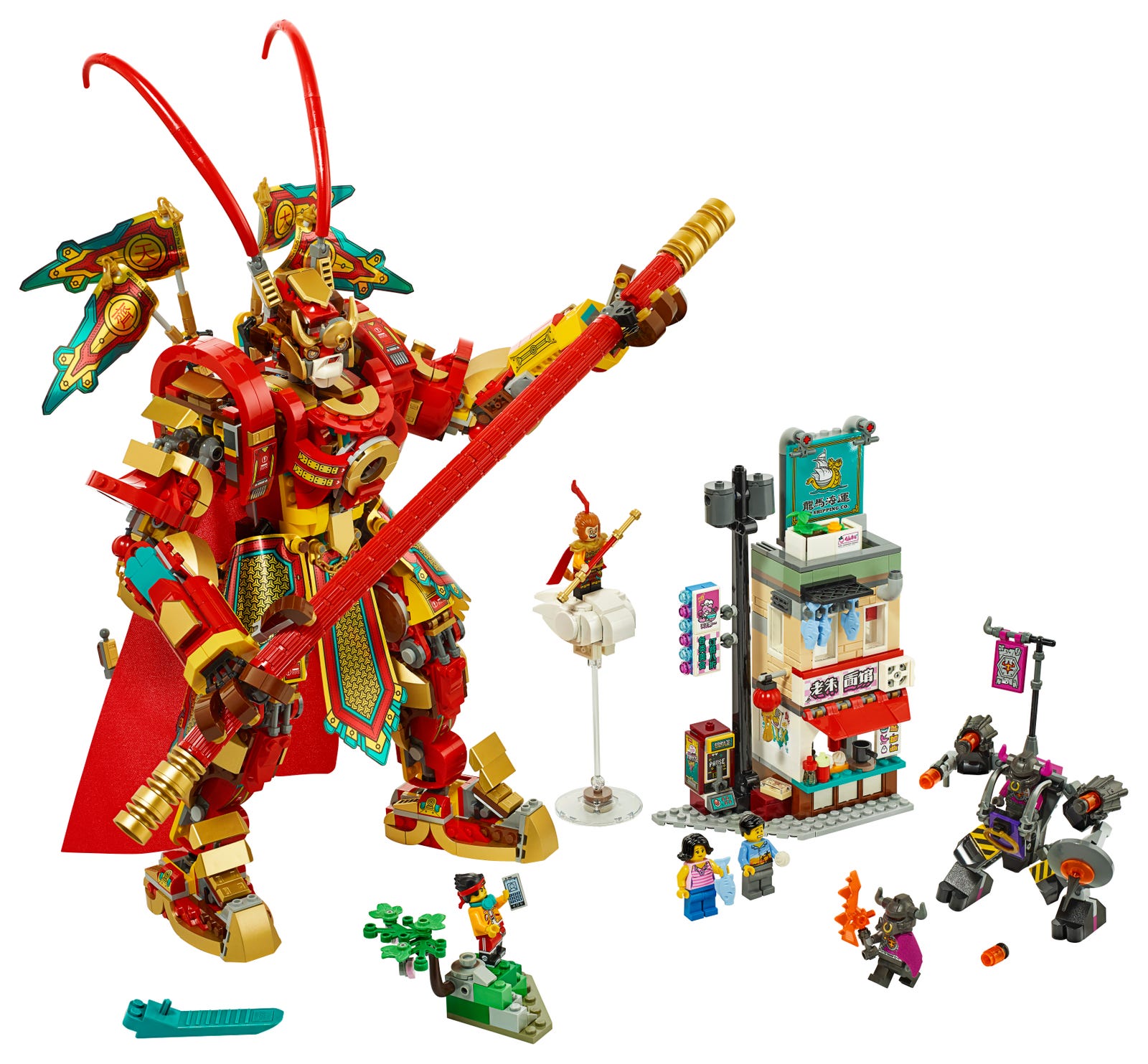 Lego Monkey King Warrior Mech